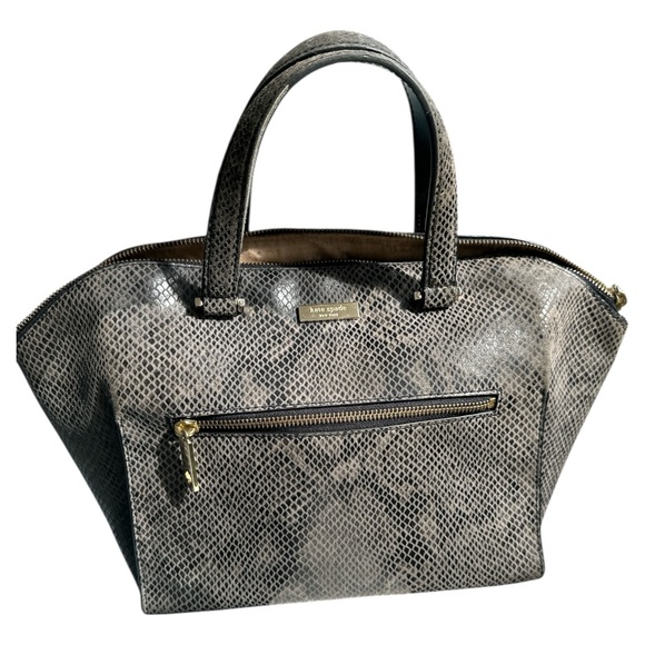 Kate Spade Snake Print Satchel